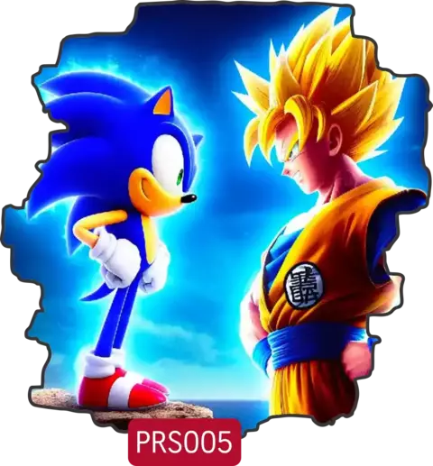 Vinilos Sonic con Efecto Pared Rota – Pack 100x60 cm: Talle S - tienda online