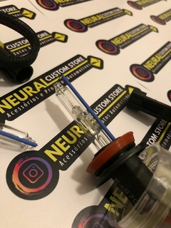 Kit Xênon Com Reator E Lâmpada HID 8k Universal H11 Completo - Neural Custom Store
