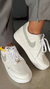 Tênis Nike branco/cinza