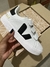 Tênis Vert branco/preto velcro