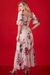 VESTIDO LONGO COM BABADO - comprar online