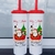 50 - Copos Long Drink 340 ml - Com Tampa e Canudo - Personalizado - Estampa Colorida - comprar online