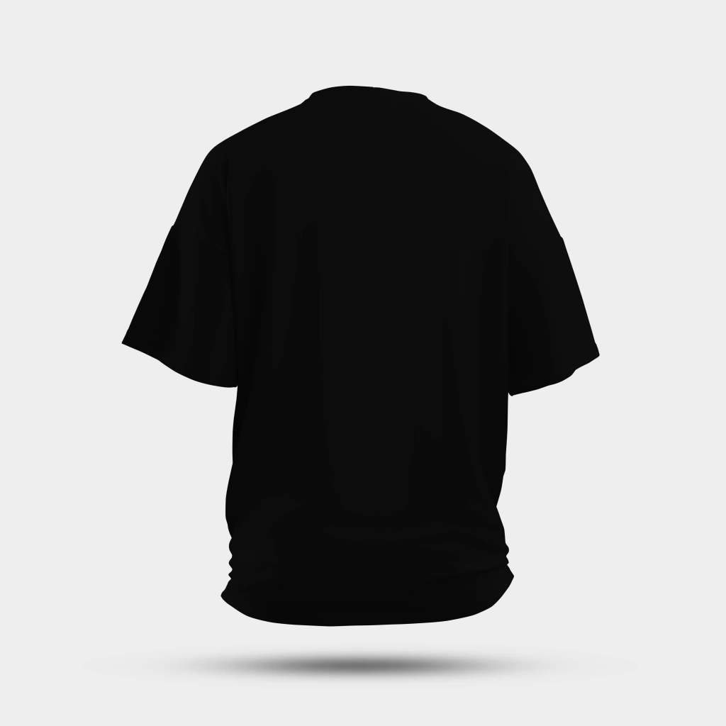 Camiseta Oversized Lisa - Preta