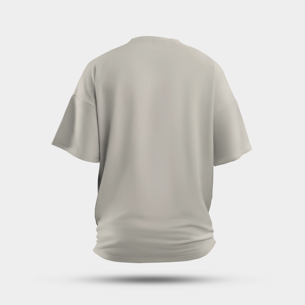 Camiseta Oversized Lisa - Off White