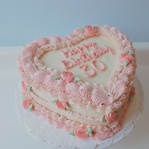 Pastel Corazón en Betún