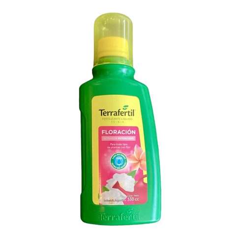 FERTILIZANTE LIQUIDO FLORACION TERRAFERTIL 330ml