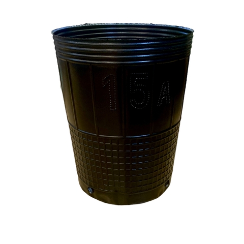 MACETA DE PLÁSTICO SOPLADA REDONDA 15Lts