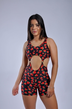 Macaquinho Fitness Melancia