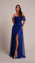 Vestido Tule Azul Bic - comprar online
