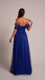Vestido Tule Azul Bic - ameiodress