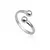 Anel Duas Bolinhas - Prata 925 - comprar online