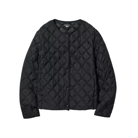 Uniqlo warm padded negra - comprar online