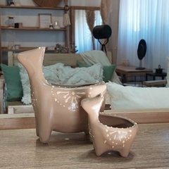 Macetitas "Llamas" (set x 2)
