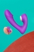 Vibrador de Clitóris com 9 Modos de Vibração e Pulsação - Roxo - comprar online