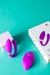 Vibrador Para Casal com 10 Vibrações, com Controle Remoto e Ponta Dupla - Roxo na internet