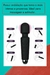Mini Vibrador - Varinha Mágica com 20 Vibrações e 8 Níveis de velocidade - Preto na internet