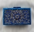 Bolsa Clutch Feminina Brilho Festa Strass Azul
