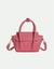 Bolsa Pequena Feminina De Mao E Transversal Bolsinha Rosa