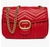 Bolsa Pequena Feminina De Mao E Transversal Bolsinha Vermelha