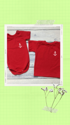 Body rojo ancla