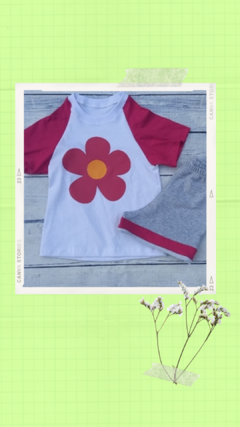 conjunto flor