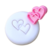 Sello corazones unidos