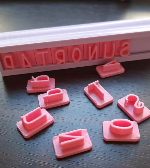 Abecedario con regla 1