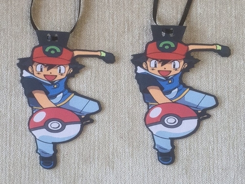 GRAVATA TECIDO POKEMON C/15