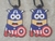 GRAVATA TECIDO MINIONS AMÉRICA C/15