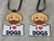 GRAVATA TECIDO I LOVE DOGS C/15