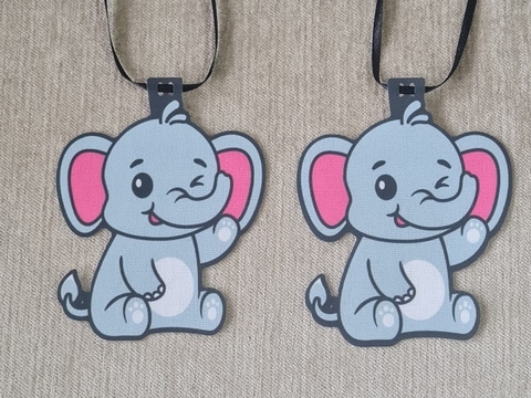 GRAVATA TECIDO ELEFANTINHO C/15