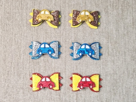 LAÇO ADESIVO M CARRINHO C/60