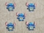 CONJUNTO BANDANA LAZER / ADESIVO STITCH C/10 na internet
