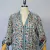 Vestido Turquesa Estampado Paetê ☆ - comprar online