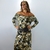 Vestido Estampado Longo Pedras Pratas ☆ - loja online