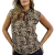 Blusa Gravata Estampada Animal Print - comprar online