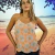 Imagem do Regata Estampada Coral Pedras