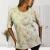 • Blusa Floral Paetê Creme na internet