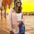 Blazer Rose Renda Bolsos - Horrara Fortunata