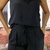 Calça Pantalona Preta Bordado Pedras - comprar online