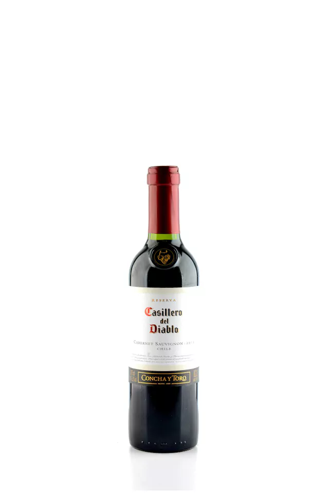 Vinho Casillero Del Diablo Tinto Seco Chile Reserva Cabernet Sauvignon 375ml