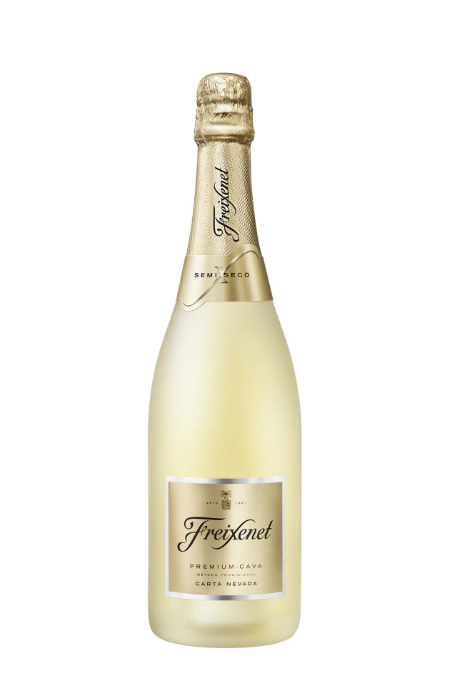 Espumante Freixenet Branco Demi Sec Espanha Carta Nevada Macabeo, Parellada, Xarello 750ml