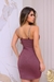 Vestido Com Detalhes Corrente Na Alça - comprar online