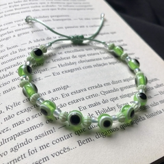 Pulseira Ajustável Olho Grego (Diversas Cores) na internet