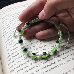 Pulseira Ajustável Olho Grego (Diversas Cores) - comprar online