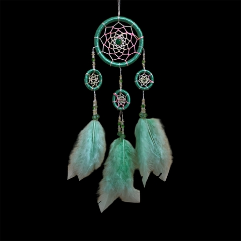 Filtro dos Sonhos Verde e Multicolor