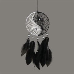 Filtro dos Sonhos Yin Yang Médio
