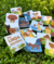 Conjunto de cartas e fichas para atividades