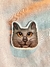 Gato Cinza - Adesivo - comprar online