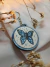 Borboleta Azul - Chaveiro Pintado - comprar online